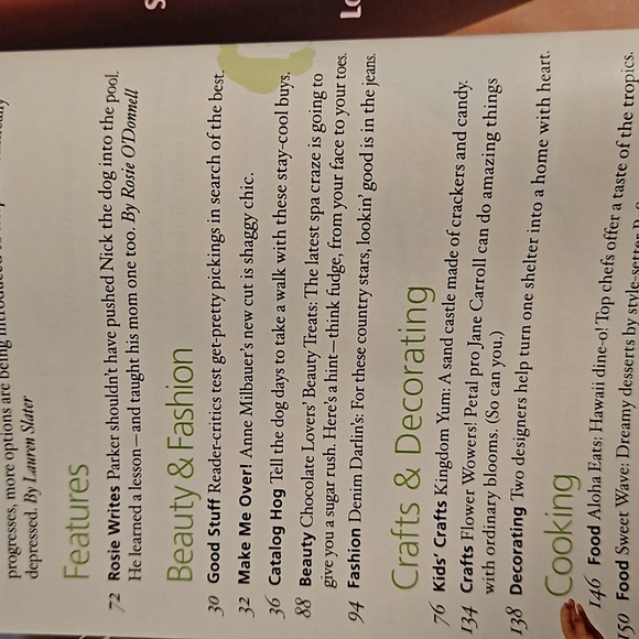 ROSIE Magazine August 2002 Donny Osmond  cover story crafts decor recipes EUC - Picture 7 of 11